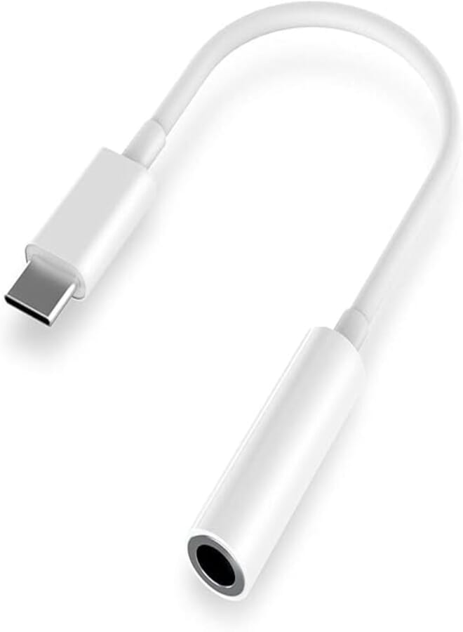 Type C to 3.5mm Audio Aux Jack Adapter, Trands USB C Male to 3.5mm Male Extension Headphone Audio Stereo Cord Adapter Cable For Google Pixel 2/XL, OnePlus 5t/6, LG and Type-c Devices - 2724748778547